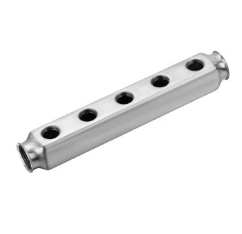 China 304 Stainless Steel Manifold Bars for Underfloor Heating System supplier
